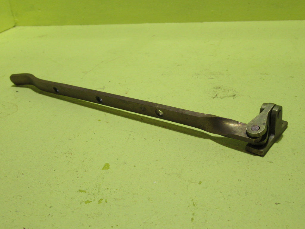 Brass NZ Made Scoup End Fanlite Stay 310L x 14W