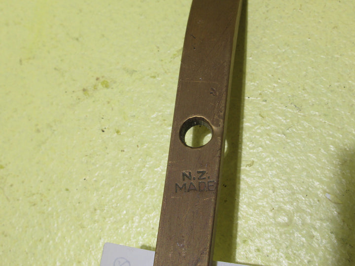 Brass NZ Made Scoup End Fanlite Stay 310L x 14W