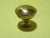 Brass Round Small Door/Cupboard Knob 25H x 25W x 23D