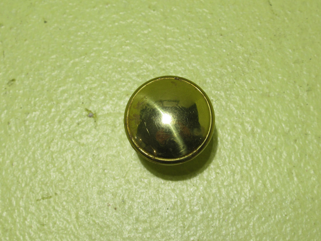 Brass Round Small Door/Cupboard Knob 25H x 25W x 23D