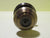 Antique Brass Effect Thumb Push Privacy Knob   50Dia/Plate 65Dia x 60H