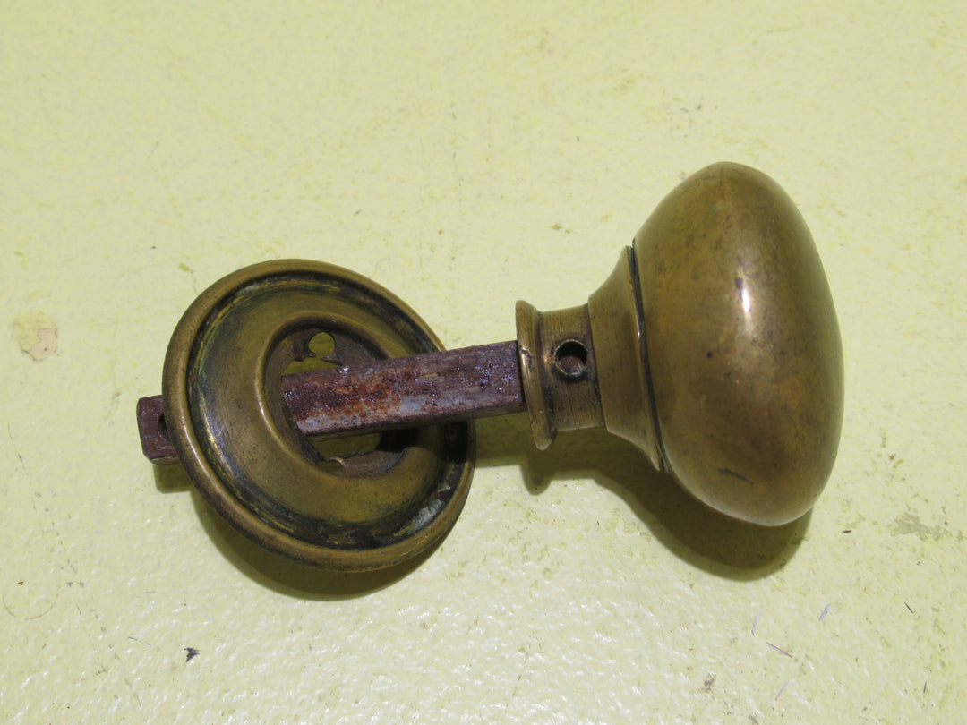 Hollow core Brass Hallway Knobs   40Dia x 35H