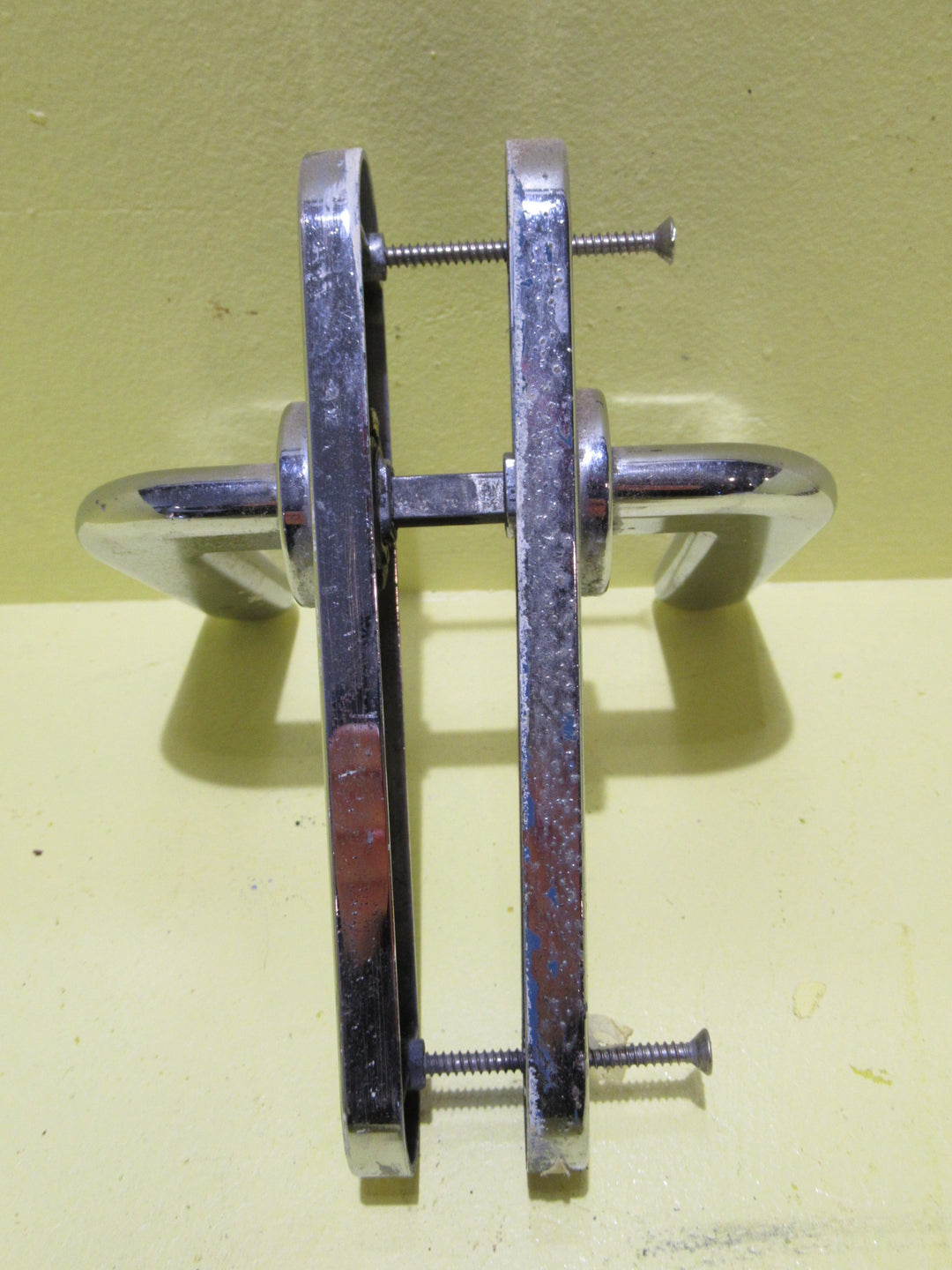 Art Deco Rounded Rectngle Wedge Lever Handle 170L x 60W/Lever 120L