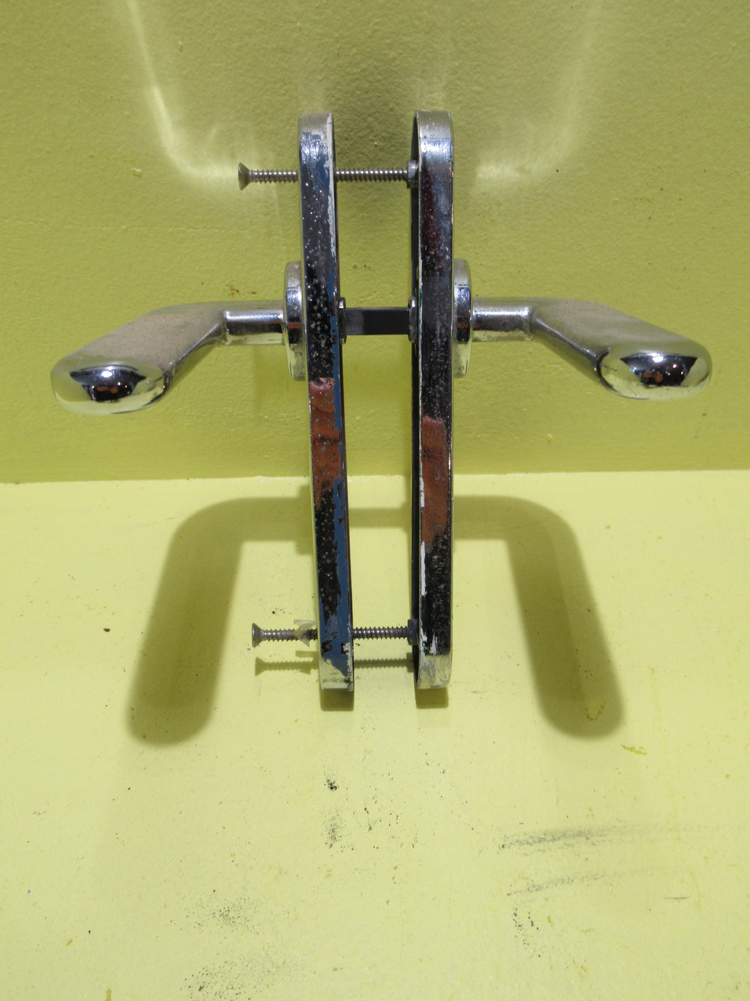 Art Deco Rounded Rectngle Wedge Lever Handle 170L x 60W/Lever 120L