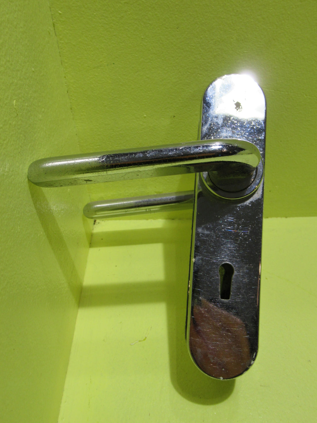 Art Deco Rounded Rectngle Wedge Lever Handle 170L x 60W/Lever 120L