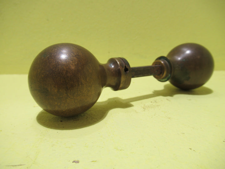 Vintage Brass Ball Door Knob 60H x 45Dia