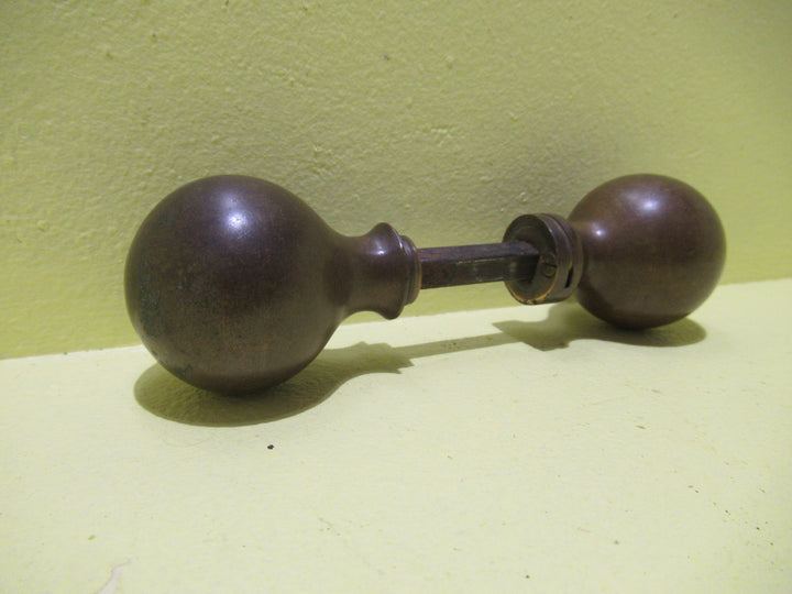 Vintage Brass Ball Door Knob 60H x 45Dia