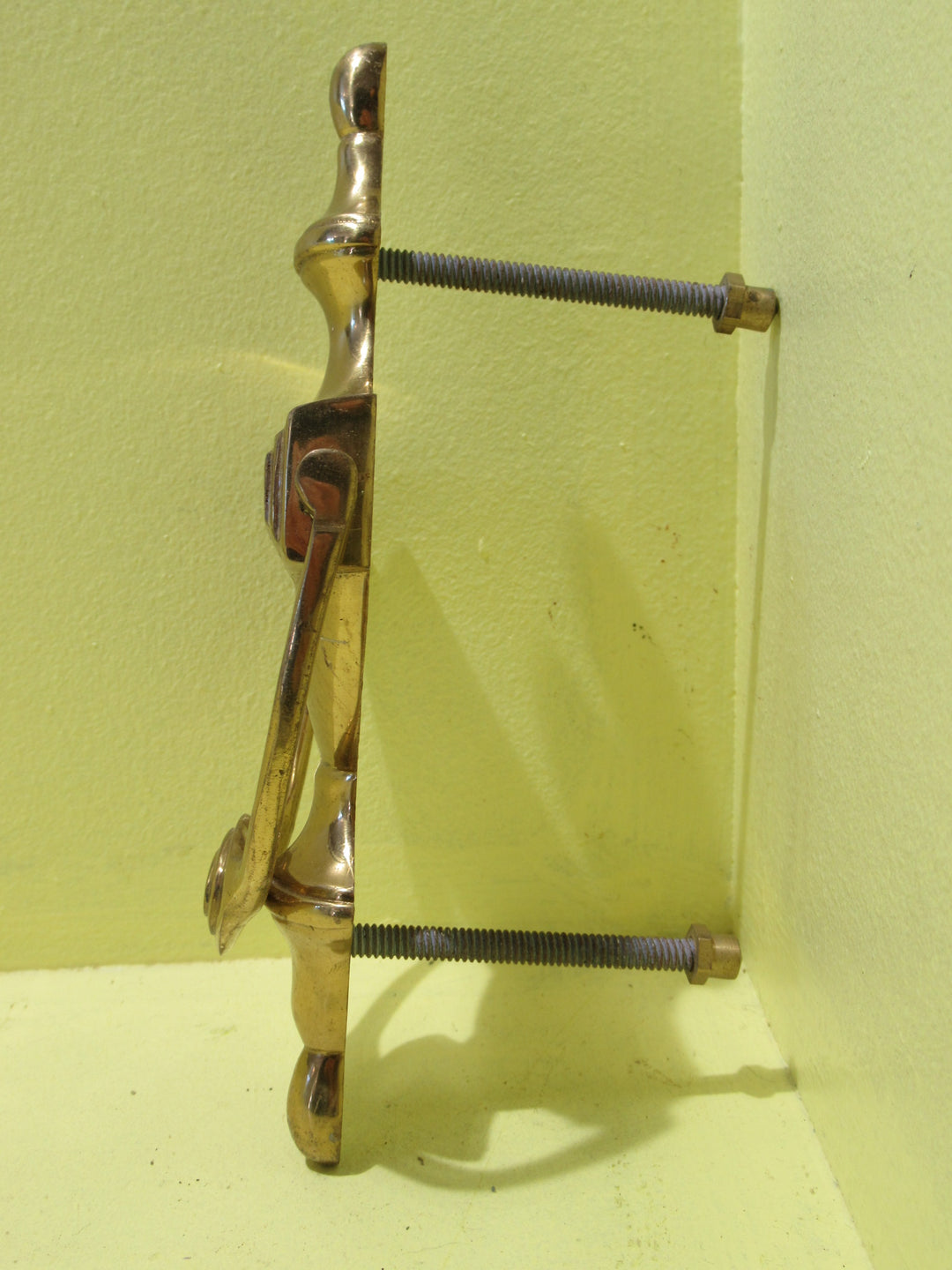 Urn Style  Polished Brass Door Knocker 190L x 90W x 30D