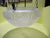 Opaque Vintage Rose Bowl Shade with Antique Bronze Fitting 350D x 180H