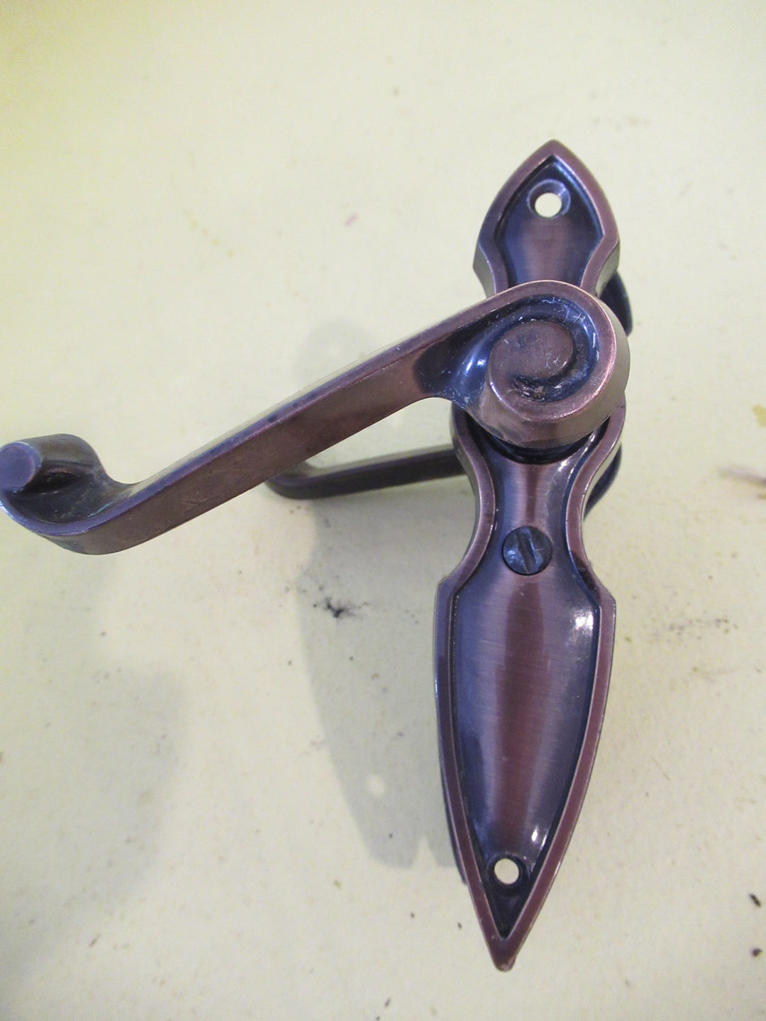 1950-1970 Bronze Lever/Privacy Door Handle