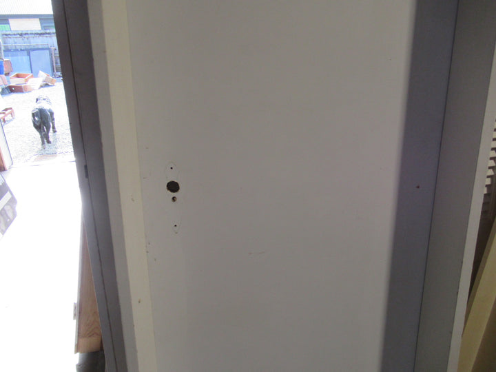 Paint Finish Hollow Core Hallway Door in Frame (Left Hung) 2030H x 660W x 140D/Door 1980H x 610W