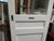 2 Panel, 1 Lite Sliding Bathroom Door 1990H x 800W x 40D