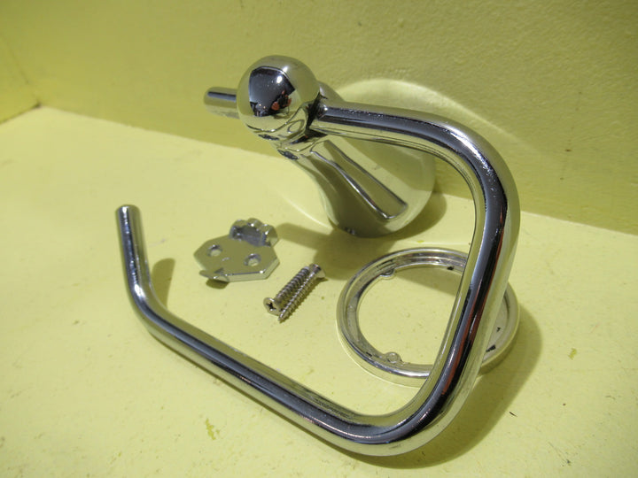 Modern Chrome Toilet Roll Holder 145W x 100H x 80D