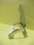 Chrome Toilet Roll Holder with Covering Lid 130W x 120D x 65H