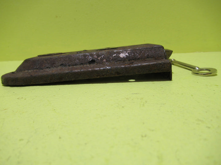 Vintage Rim Lock with Key 102H x 55L x 28D