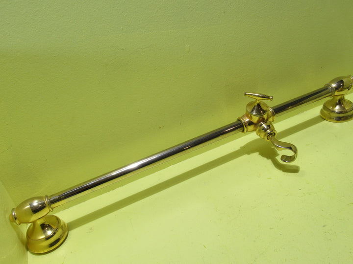 Brass Complete Shower Set Slider 630L x  65-130jW x 80D