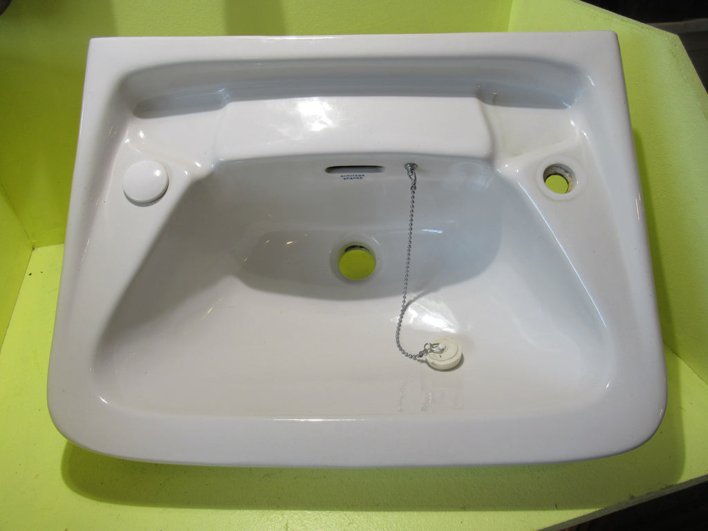 Armitage ShankRounded Rectange Basin with 1 Tap hole 220H x 550W x 430D