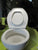 Toilet with Lid 420H x 400W x 510D