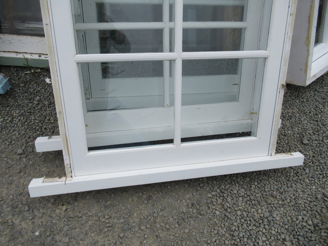 6 Lite Colonial Awing Wooden Window 1230H x 860W x 125D