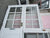 Front Entrance Door with 1/2 6 Lite Colonial Opening Window 2025H x 1430-820W x 125D/Door 1980H x 760W