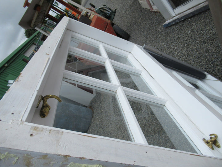 Front Entrance Door with 1/2 6 Lite Colonial Opening Window 2025H x 1430-820W x 125D/Door 1980H x 760W