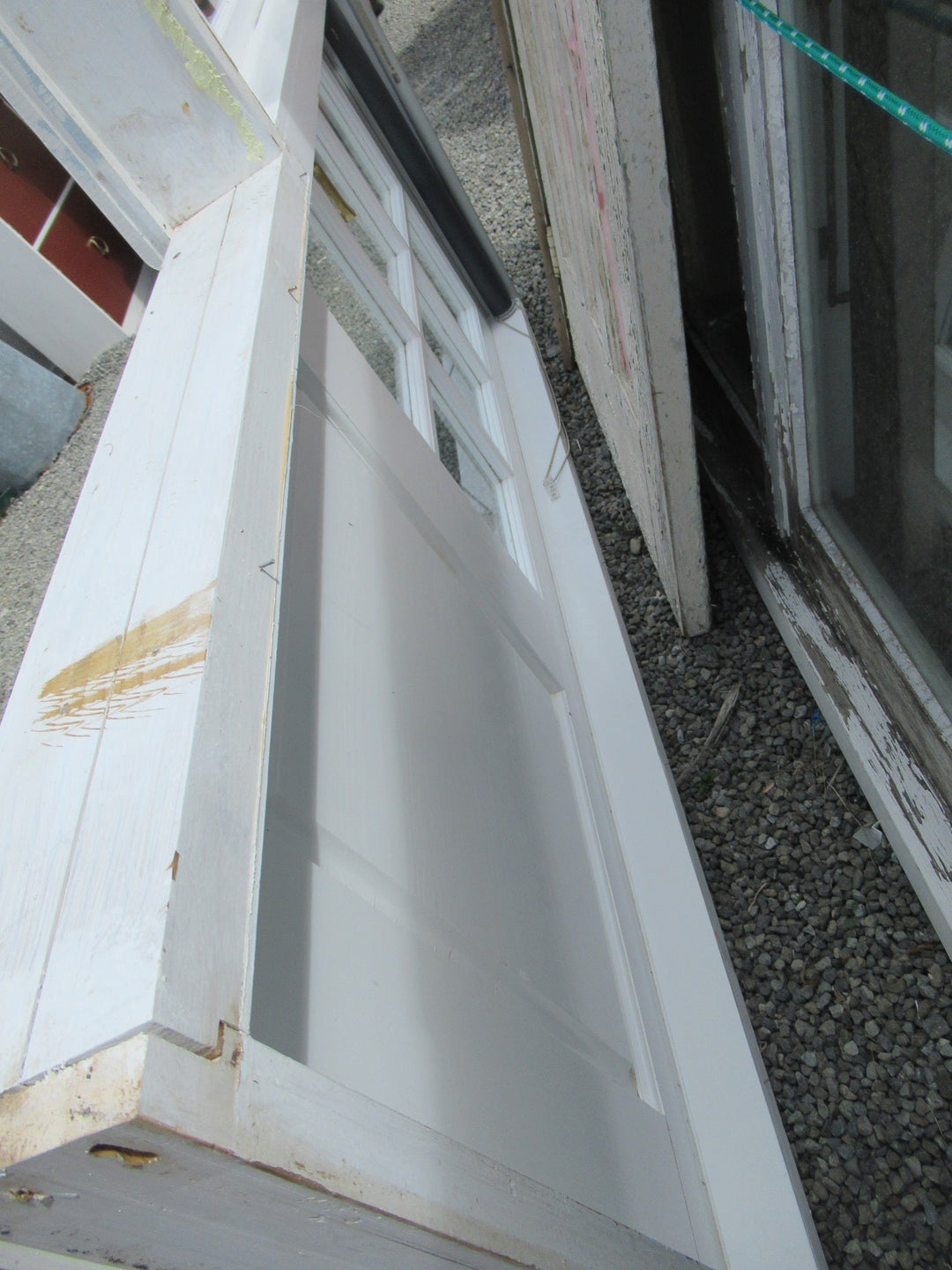 Front Entrance Door with 1/2 6 Lite Colonial Opening Window 2025H x 1430-820W x 125D/Door 1980H x 760W