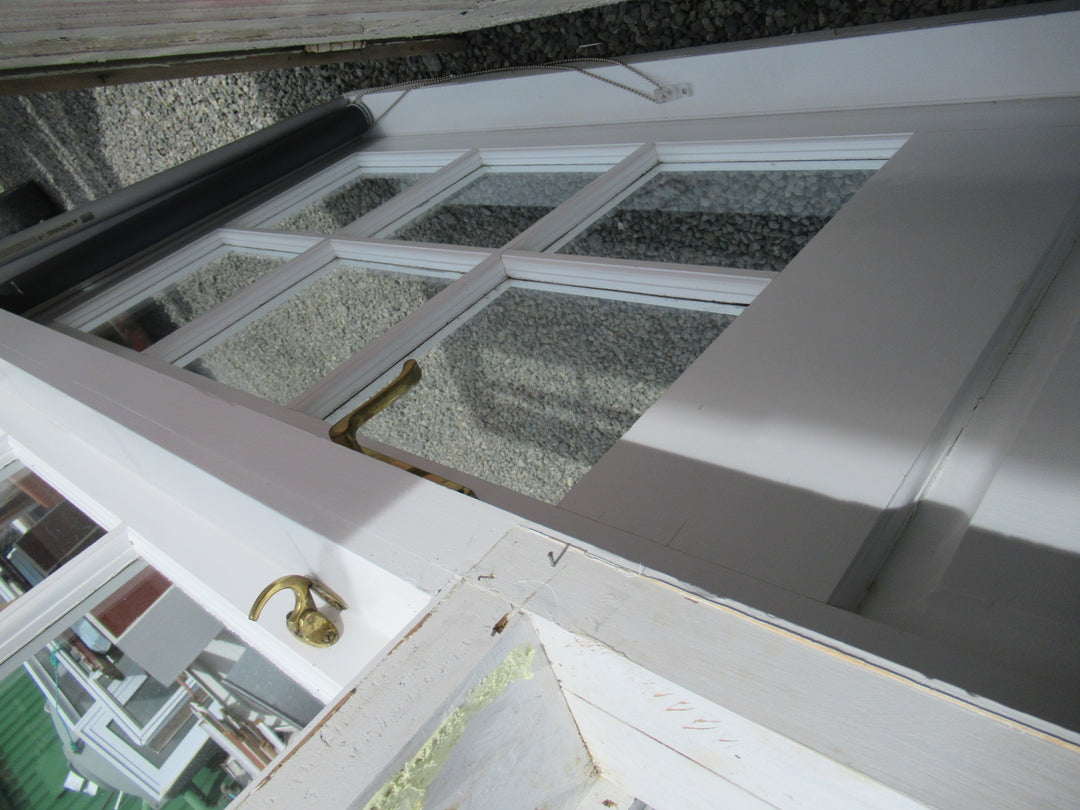 Front Entrance Door with 1/2 6 Lite Colonial Opening Window 2025H x 1430-820W x 125D/Door 1980H x 760W