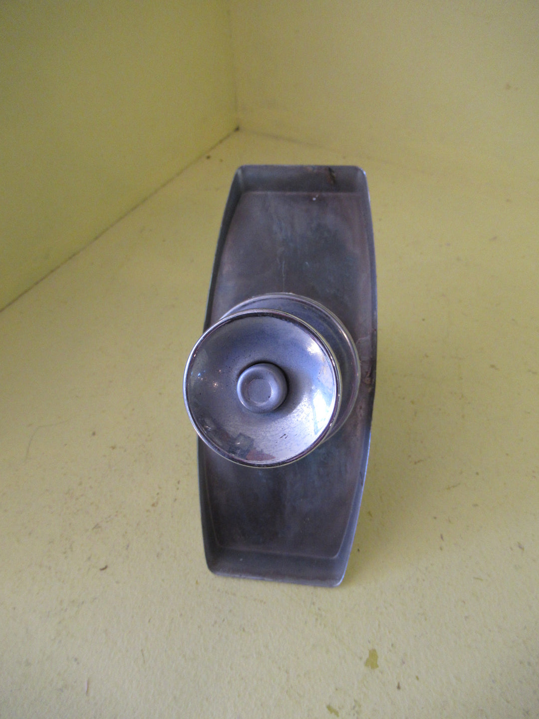 Retro Large Rectangle Plate with Cone Knob Handle 207L x 85W/Knob 55H x 50-65W