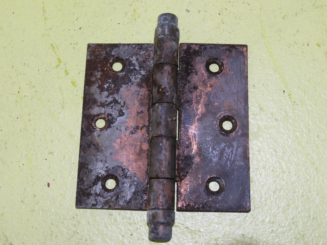 Steel Copper Effect with Flat Stepped End Finials 90-120L x 50-89W x 2mmD