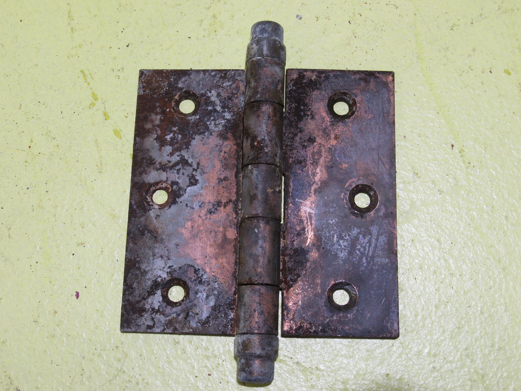Steel Copper Effect with Flat Stepped End Finials 90-120L x 50-89W x 2mmD