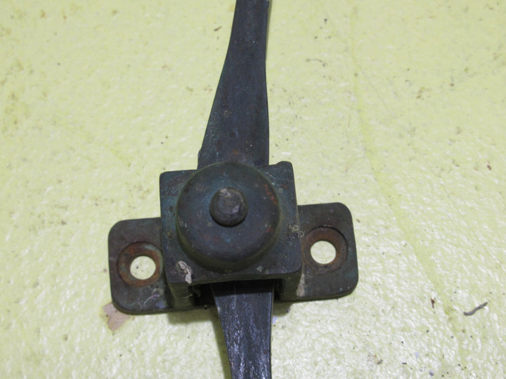 Vintage Antique Brass Staged Restrictor Angle Stay Plate 50 W x 20D/Stay 30H x 445L x  15D