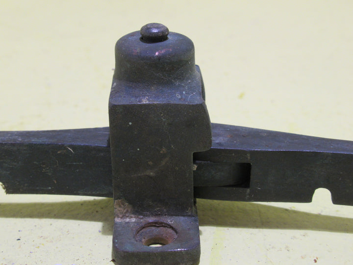Vintage Antique Brass Staged Restrictor Angle Stay Plate 50 W x 20D/Stay 30H x 445L x  15D
