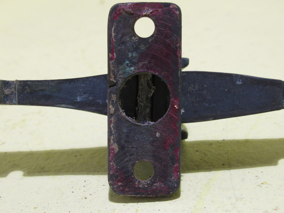 Vintage Antique Brass Staged Restrictor Angle Stay Plate 50 W x 20D/Stay 30H x 445L x  15D