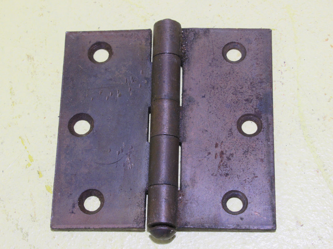 Steel Copper Finish 3 Holed Hinge 89L x 33W