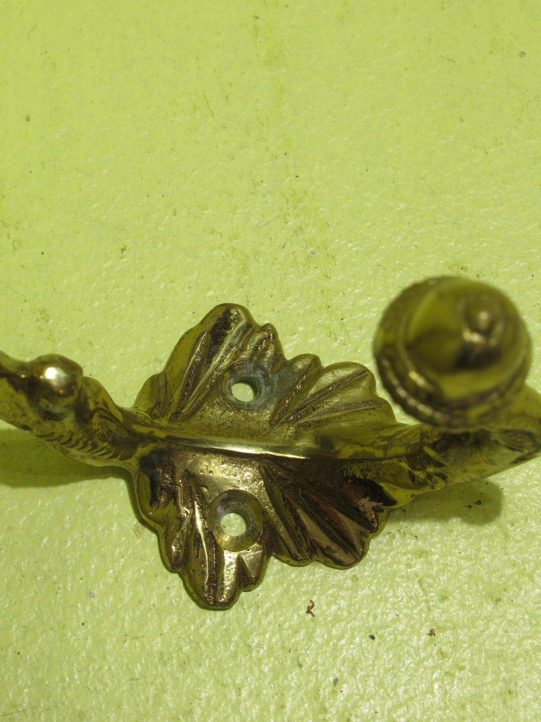 Acorn Leaf with Acorn Knob Coat Hooks 130H x 40W x 100D