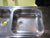 Narrow Double Kitchen Sinks with Drainer 1260L x 450W x 150D