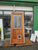 Pink 2 Lite T & G Door with Cat Flap and Frame 2090H x 870W x 175D/Door 1980H x 810W