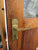 Pink 2 Lite T & G Door with Cat Flap and Frame 2090H x 870W x 175D/Door 1980H x 810W