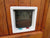 Pink 2 Lite T & G Door with Cat Flap and Frame 2090H x 870W x 175D/Door 1980H x 810W