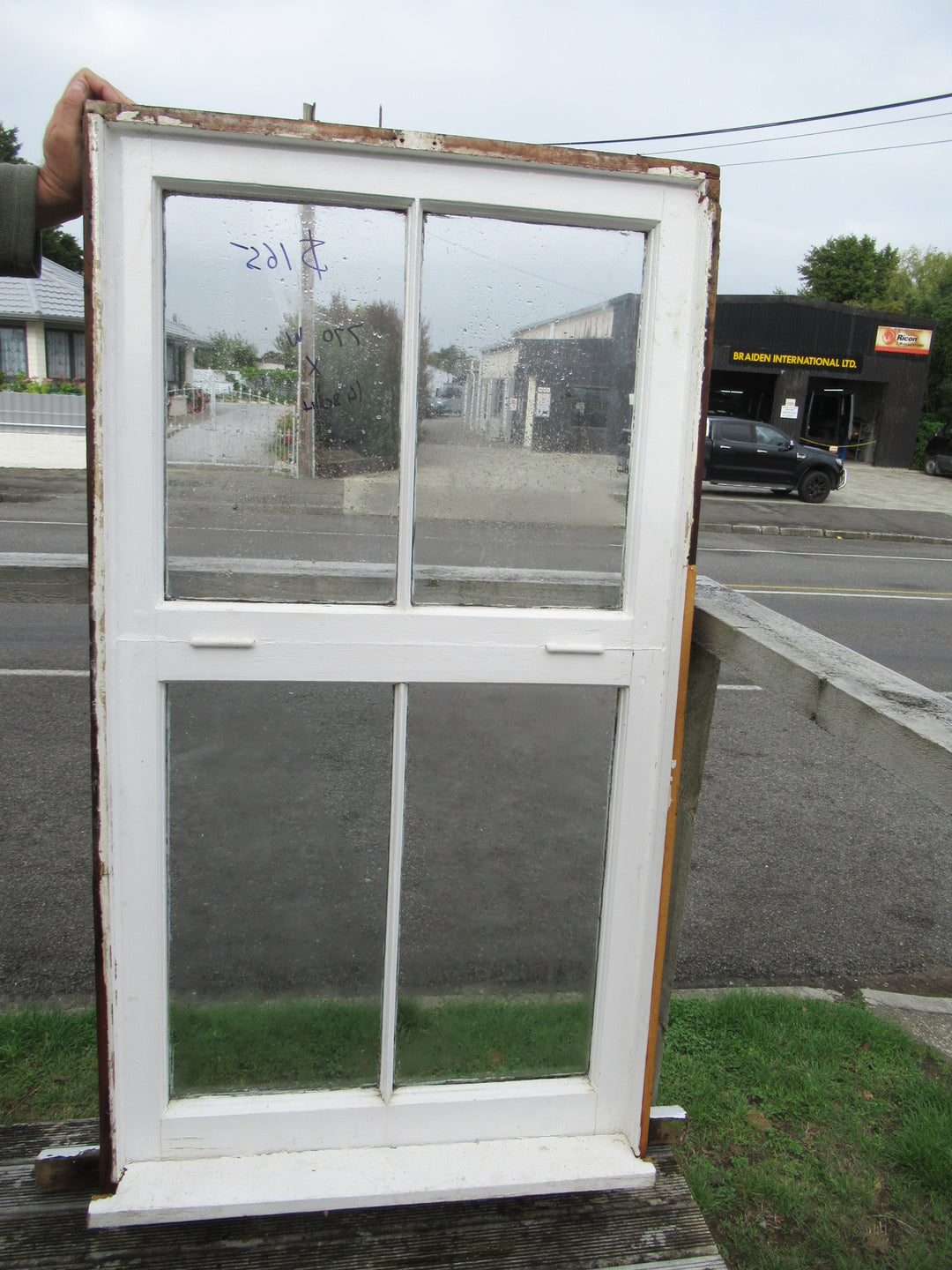 4 Lite Colonial Wooden Window 1480H x 770W