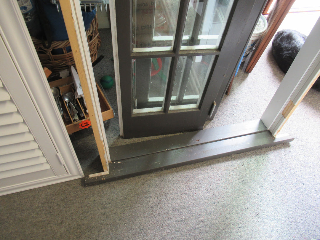 Narrow 10 Lite Colonial French Door 2030H x 460W
