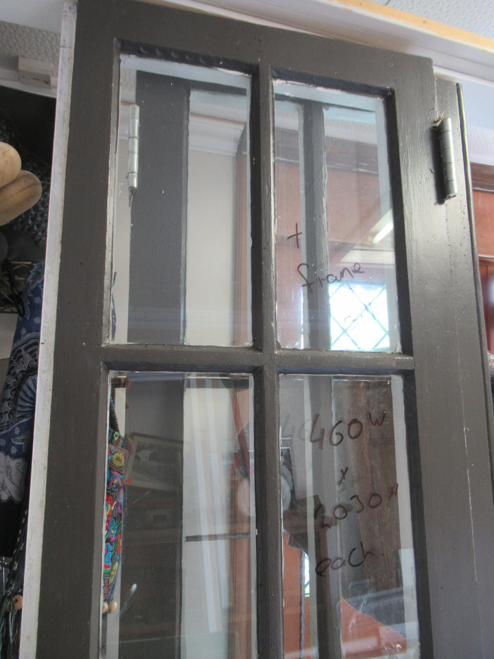 Narrow 10 Lite Colonial French Door 2030H x 460W