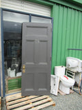 5 Panel Front Entrance Door with Side Lite, Brass Hardware and Frame 2010H x 1220W/Door 1960H x 780W