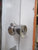 1 Lite Etched Diamond with Leaf Pattern Door in Frame 2070H x 930W x 130D/Door  1980H x  860W x 45D