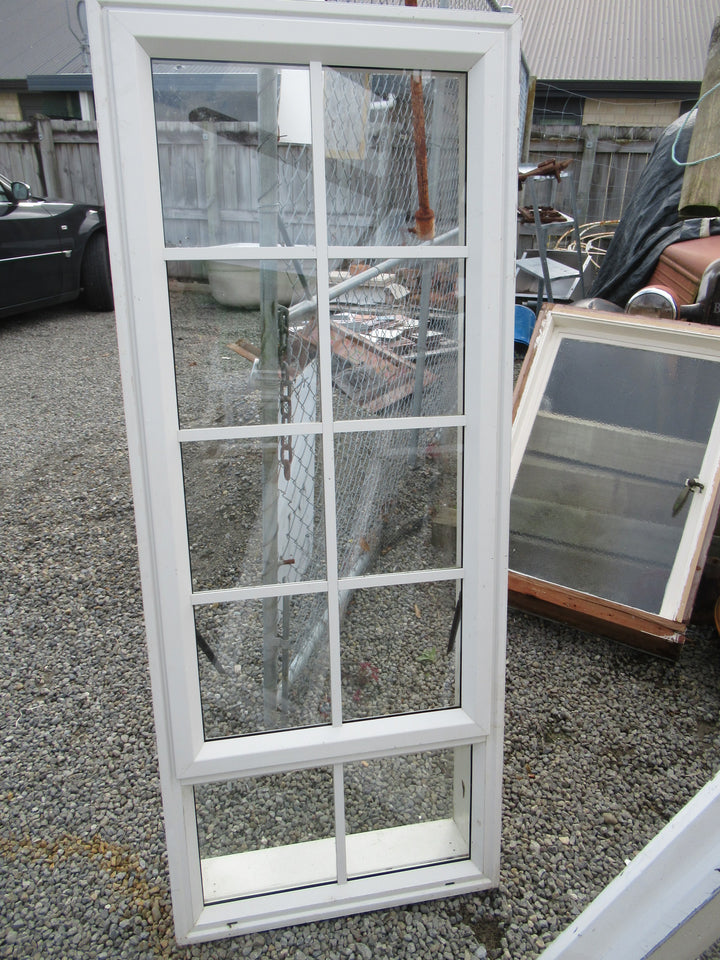 10 Lite Colonial 1 Opening White Aluminium Window