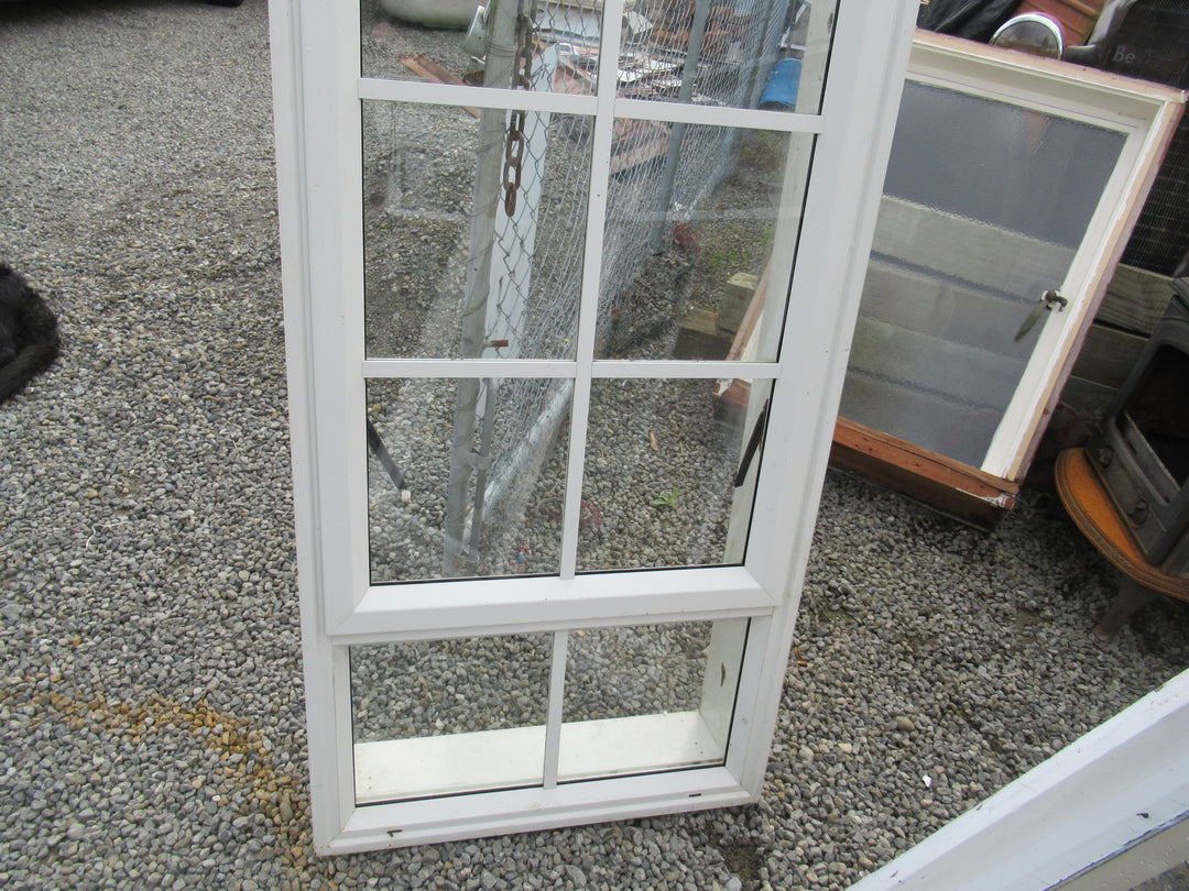 10 Lite Colonial 1 Opening White Aluminium Window
