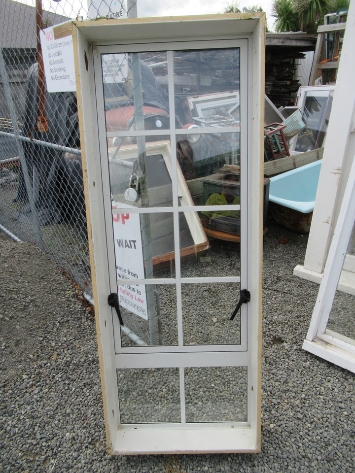 10 Lite Colonial 1 Opening White Aluminium Window