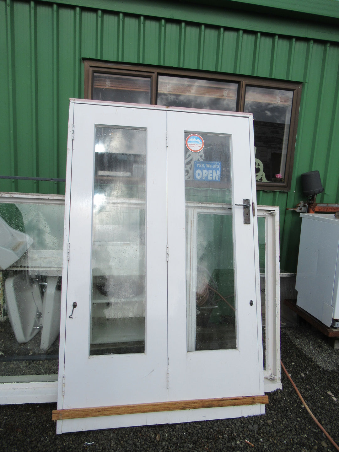 Narrow Wooden 1 Lite Bifolding  Doors 2020H x 1260W  x  160D