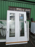 Narrow Wooden 1 Lite Bifolding  Doors 2020H x 1260W  x  160D