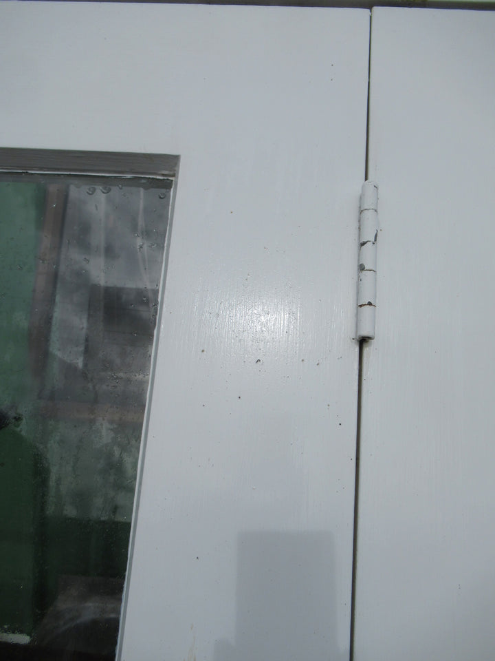 Narrow Wooden 1 Lite Bifolding  Doors 2020H x 1260W  x  160D